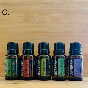 doterra: 5 × 15mL UNOPENED Essential Oils